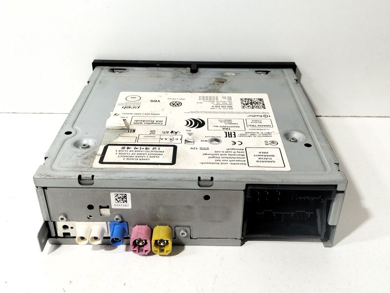 Recambio de sistema audio / radio cd para volkswagen golf vii (5g1, bq1, be1, be2) 1.6 tdi referencia OEM IAM 3Q0035846B  