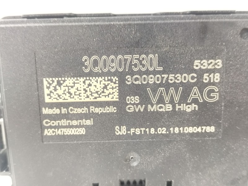 Recambio de modulo electronico para volkswagen golf vii (5g1, bq1, be1, be2) 1.6 tdi referencia OEM IAM 3Q0907530L  