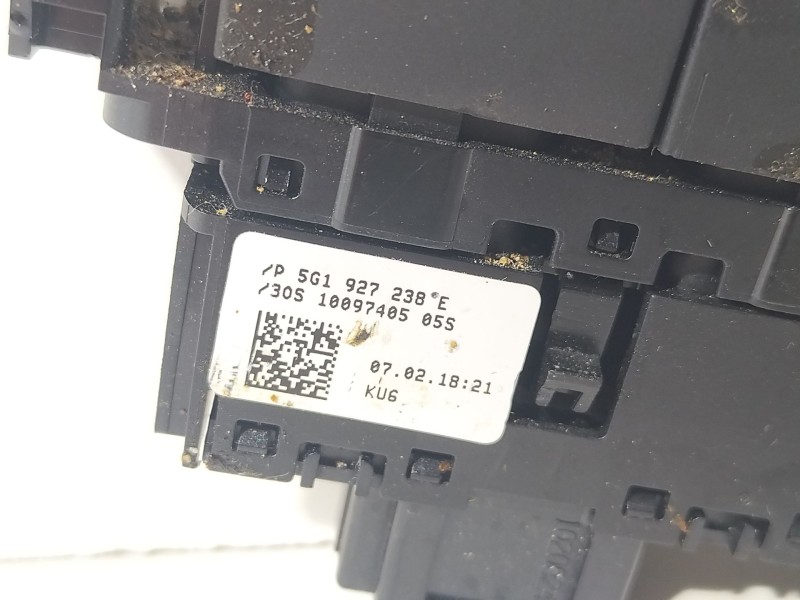 Recambio de interruptor para volkswagen golf vii (5g1, bq1, be1, be2) 1.6 tdi referencia OEM IAM 5G1927238F  