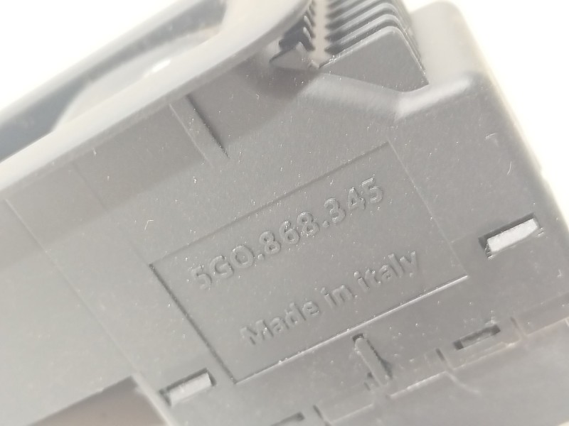 Recambio de mando elevalunas trasero izquierdo para volkswagen golf vii (5g1, bq1, be1, be2) 1.6 tdi referencia OEM IAM 5G086834