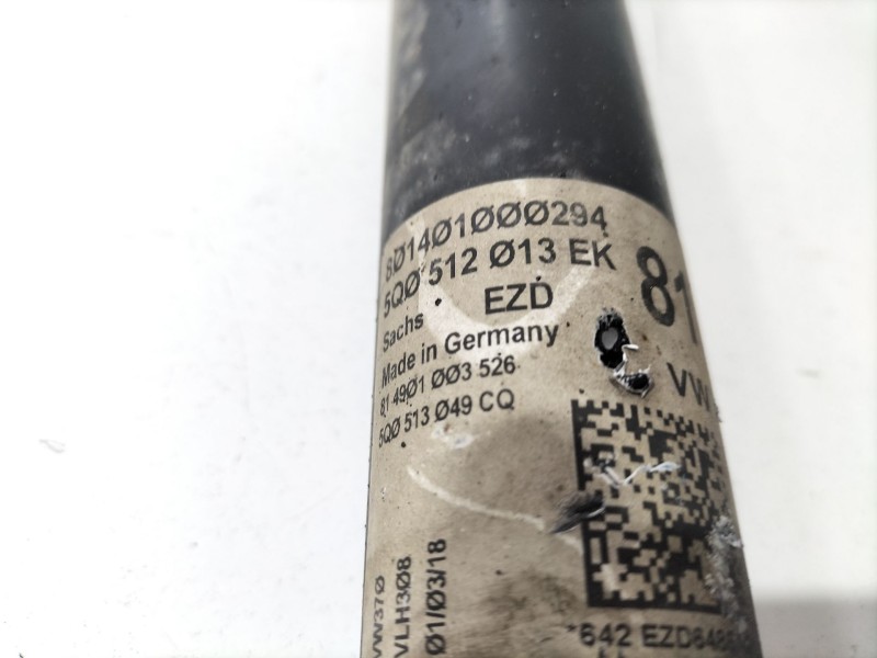 Recambio de amortiguador porton trasero izquierdo para volkswagen golf vii (5g1, bq1, be1, be2) 1.6 tdi referencia OEM IAM 5Q051