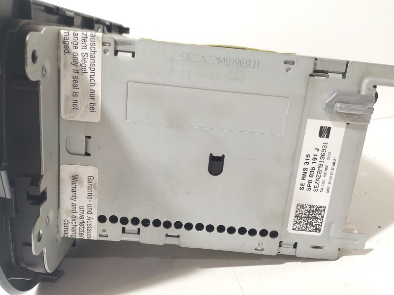 Recambio de pantalla multifuncion para seat leon (1p1) 1.4 tsi referencia OEM IAM 5P0035191J  