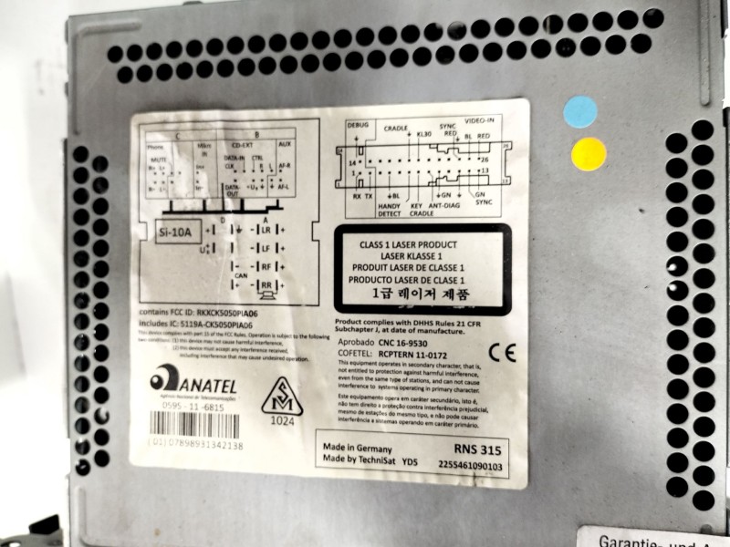 Recambio de pantalla multifuncion para seat leon (1p1) 1.4 tsi referencia OEM IAM 5P0035191J  
