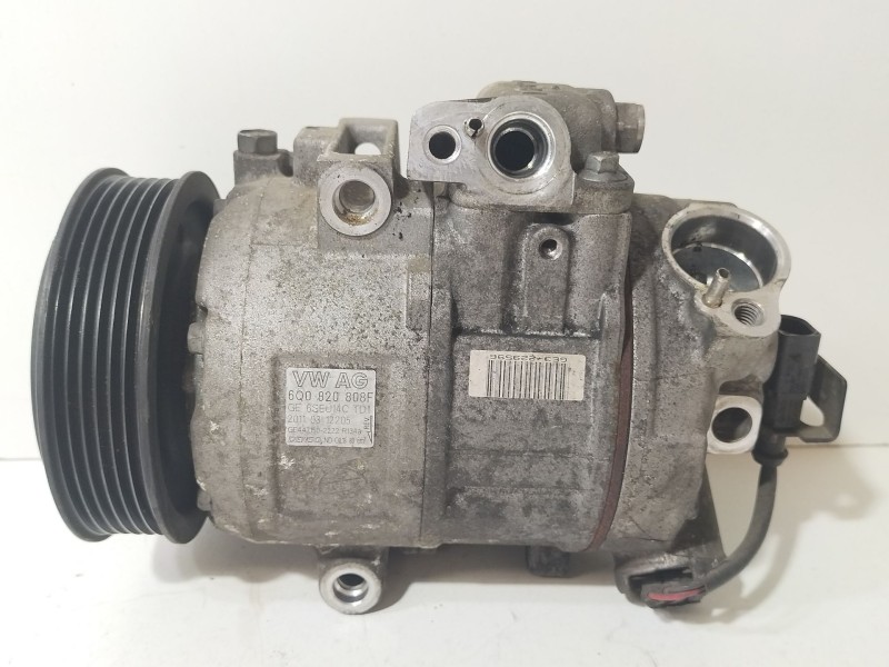 Recambio de compresor aire acondicionado para seat ibiza iv (6j5, 6p1) 1.4 referencia OEM IAM 6Q0820808F  