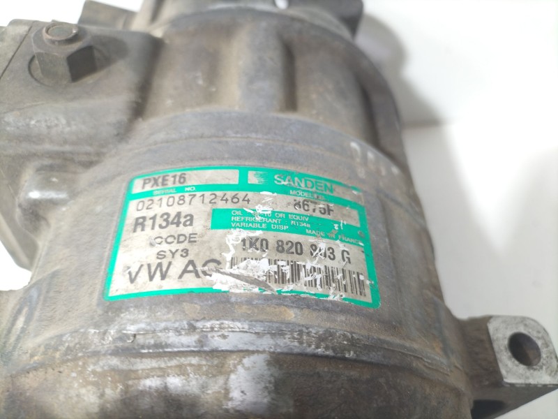 Recambio de compresor aire acondicionado para volkswagen passat b6 (3c2) 2.0 tdi referencia OEM IAM 1K0820803G  