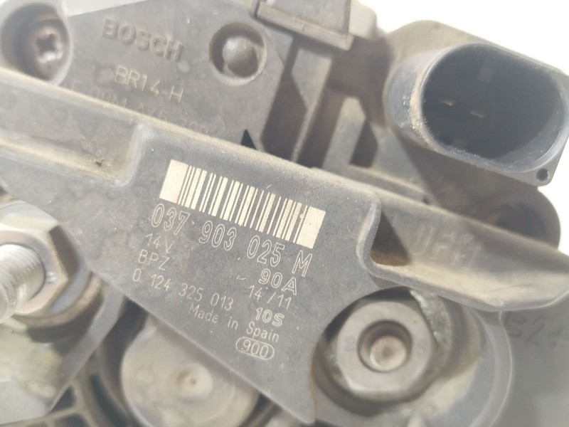 Recambio de alternador para seat ibiza iv (6j5, 6p1) 1.4 referencia OEM IAM 038903025M  