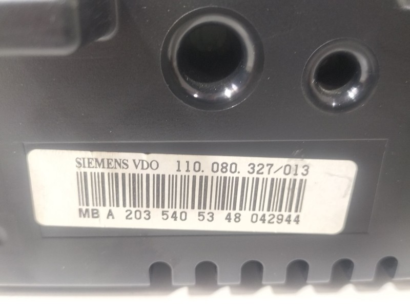 Recambio de cuadro instrumentos para mercedes-benz clase c coupé (cl203) c 220 cdi (203.708) referencia OEM IAM A2035405348  