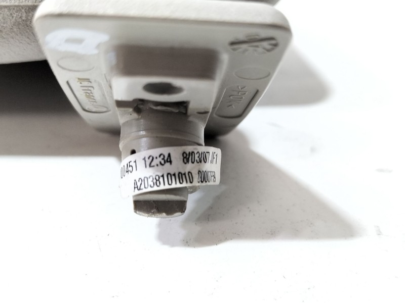 Recambio de parasol derecho para mercedes-benz clase c coupé (cl203) c 220 cdi (203.708) referencia OEM IAM A2038101010  