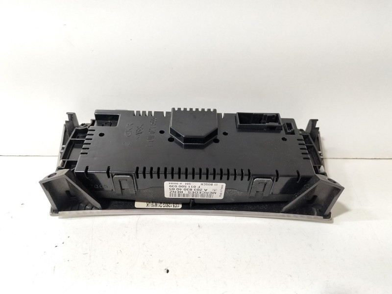 Recambio de mando climatizador para mercedes-benz clase c coupé (cl203) c 220 cdi (203.708) referencia OEM IAM A2038304085  