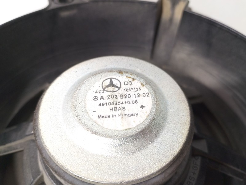 Recambio de altavoz para mercedes-benz clase c coupé (cl203) c 220 cdi (203.708) referencia OEM IAM A2038201202  