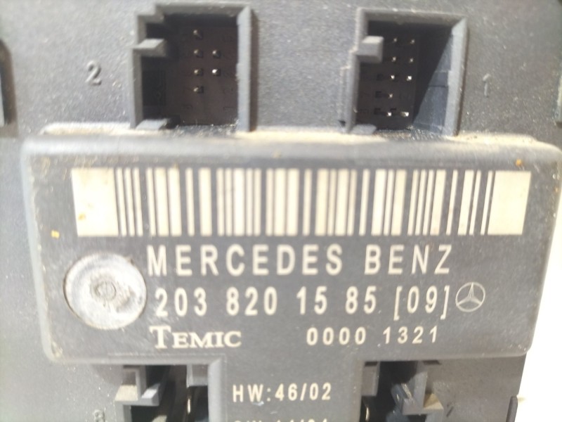 Recambio de modulo electronico para mercedes-benz clase c coupé (cl203) c 220 cdi (203.708) referencia OEM IAM 2038201585  