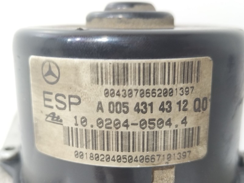 Recambio de abs para mercedes-benz clase c coupé (cl203) c 220 cdi (203.708) referencia OEM IAM A0054314312  