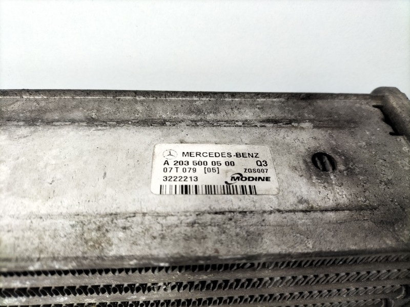Recambio de intercooler para mercedes-benz clase c coupé (cl203) c 220 cdi (203.708) referencia OEM IAM A2035000500  