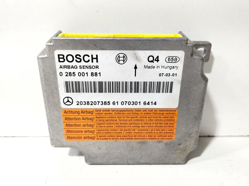 Recambio de kit airbag para mercedes-benz clase c coupé (cl203) c 220 cdi (203.708) referencia OEM IAM A0008605402  