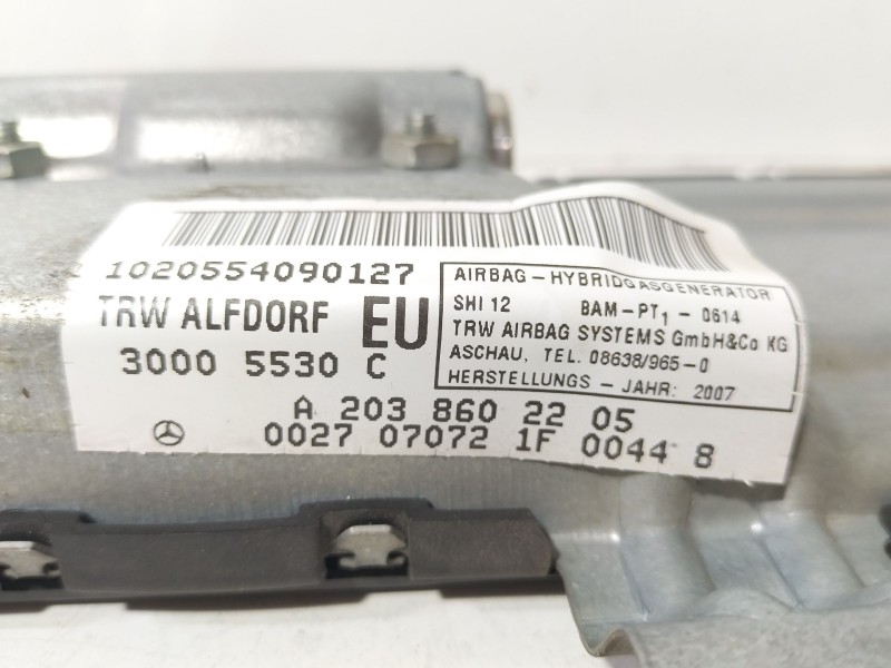 Recambio de kit airbag para mercedes-benz clase c coupé (cl203) c 220 cdi (203.708) referencia OEM IAM A0008605402  