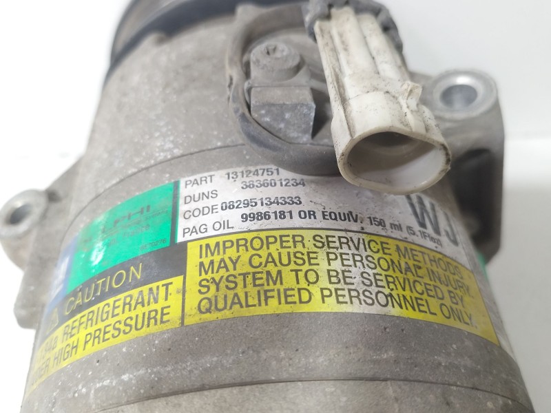 Recambio de compresor aire acondicionado para opel astra h (a04) 1.7 cdti (l48) referencia OEM IAM 13124751  