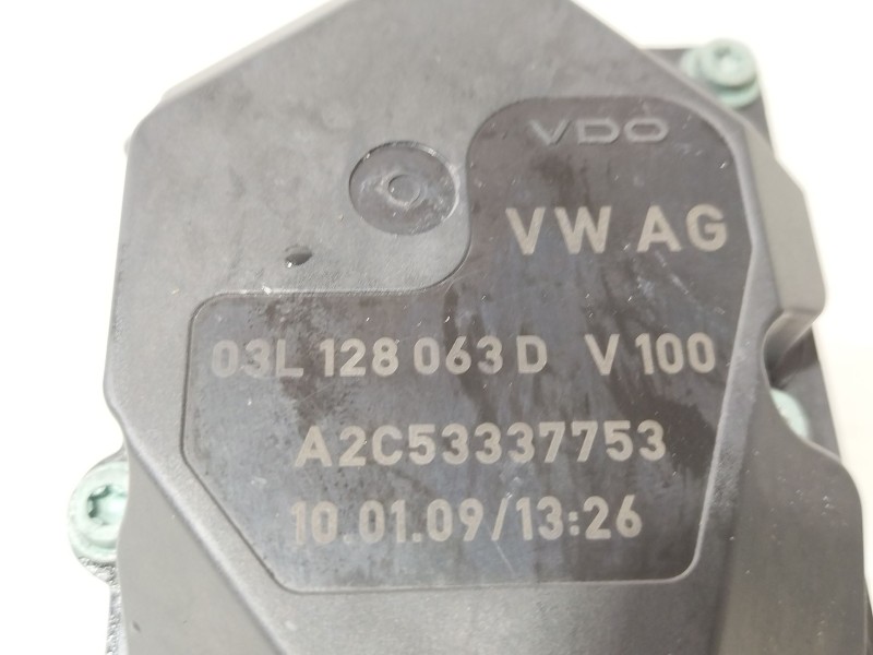 Recambio de caja mariposa para audi a3 sportback (8pa) 2.0 tdi 16v referencia OEM IAM 03L128063D  