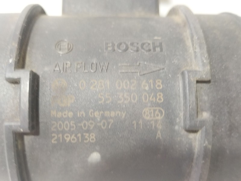 Recambio de caudalimetro para opel astra h (a04) 1.7 cdti (l48) referencia OEM IAM 55350048  