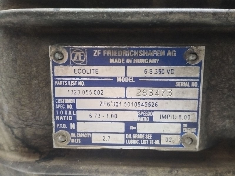 Recambio de caja cambios para renault master ii caja/chasis (ed/hd/ud) 3.0 dci 140 (ed0s, ud0s) referencia OEM IAM 1323055002  