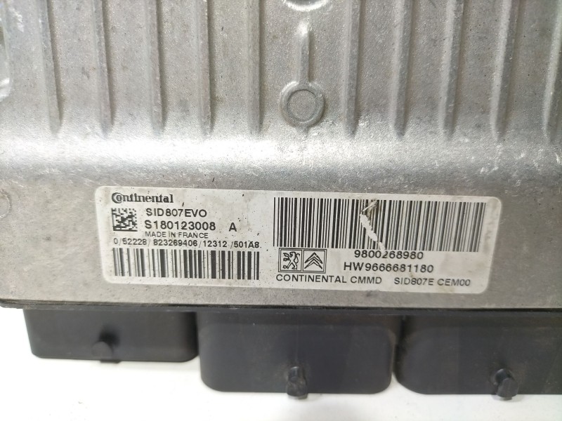 Recambio de centralita motor uce para peugeot 308 sw i (4e_, 4h_) 1.6 hdi referencia OEM IAM 9666681180  