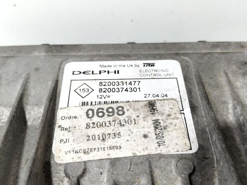 Recambio de centralita motor uce para renault clio ii (bb_, cb_) 1.5 dci (b/cb07) referencia OEM IAM 8200331477  