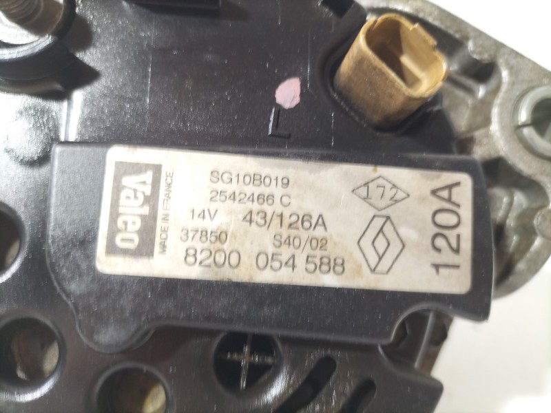 Recambio de alternador para renault megane i (ba0/1_) 1.9 dti (ba1u) referencia OEM IAM 8200054588  