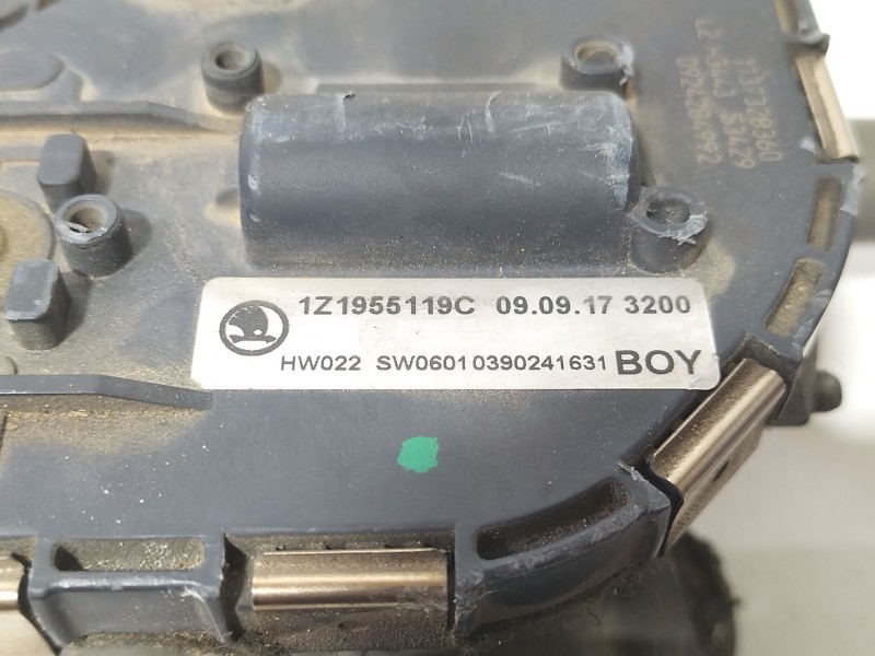 Recambio de motor limpia delantero para skoda octavia ii (1z3) 1.9 tdi referencia OEM IAM 1Z1955119C  