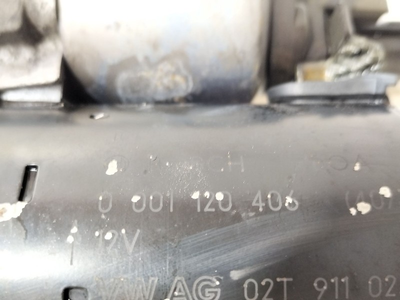 Recambio de motor arranque para volkswagen polo iv (9n_, 9a_) 1.4 16v referencia OEM IAM 02T911023R  