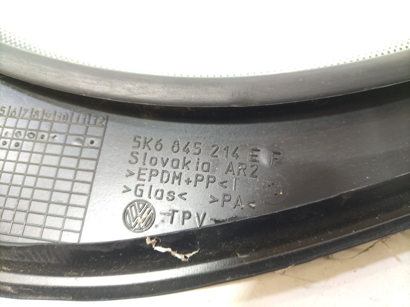 Recambio de luna custodia trasera derecha para volkswagen golf vi (5k1) 2.0 tdi referencia OEM IAM 5K4845214E  