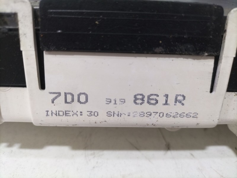 Recambio de cuadro instrumentos para volkswagen transporter t4 caja/chasis (70e, 70l, 70m, 7de, 7dl, 7dm) 2.5 tdi syncro referen