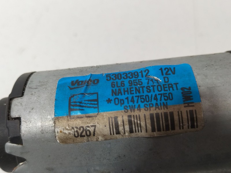 Recambio de motor limpia trasero para seat ibiza iii (6l1) 1.9 tdi referencia OEM IAM 6L6955711D  