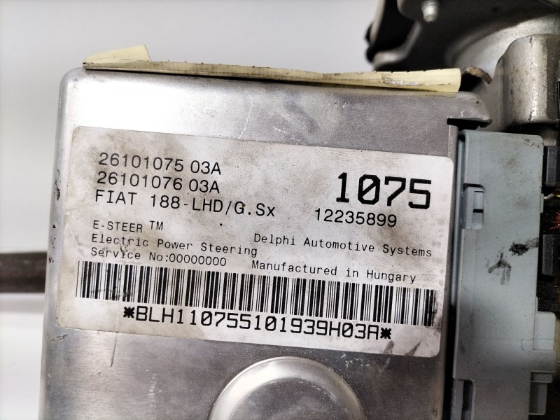 Recambio de columna direccion para fiat punto (188_) 1.2 60 (188.030, .050, .130, .150, .230, .250) referencia OEM IAM 261010750