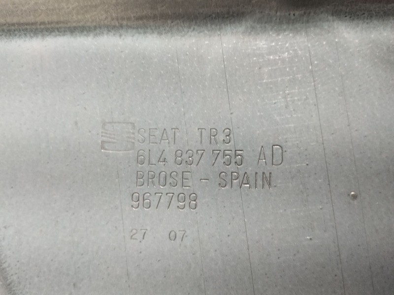 Recambio de elevalunas delantero izquierdo para seat ibiza iii (6l1) 1.9 tdi referencia OEM IAM 6L4837751EE  