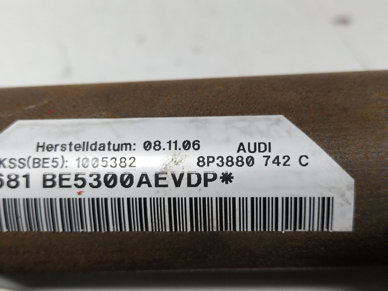 Recambio de airbag cortina delantero derecho para audi a3 (8p) 1.8 tfsi limited edition referencia OEM IAM 8P3880742C  