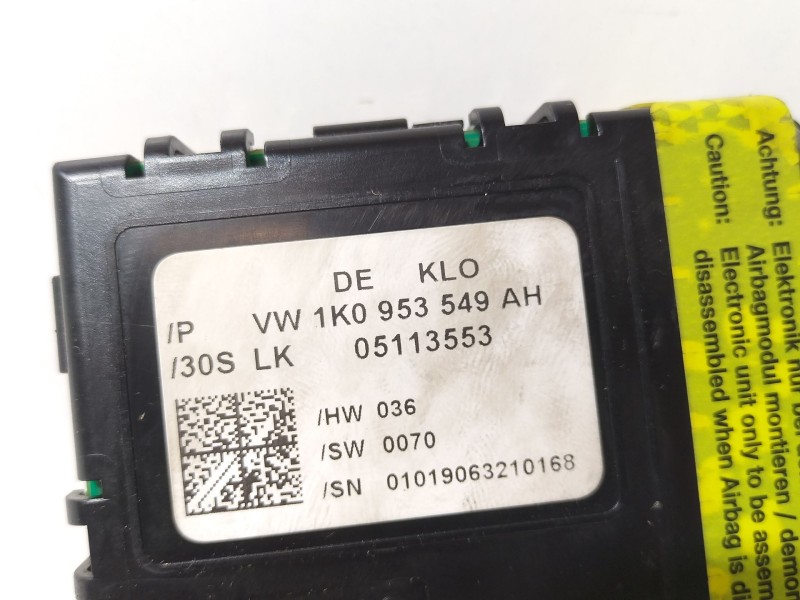 Recambio de modulo electronico para audi a3 (8p) 1.8 tfsi limited edition referencia OEM IAM 1K0953549AH  
