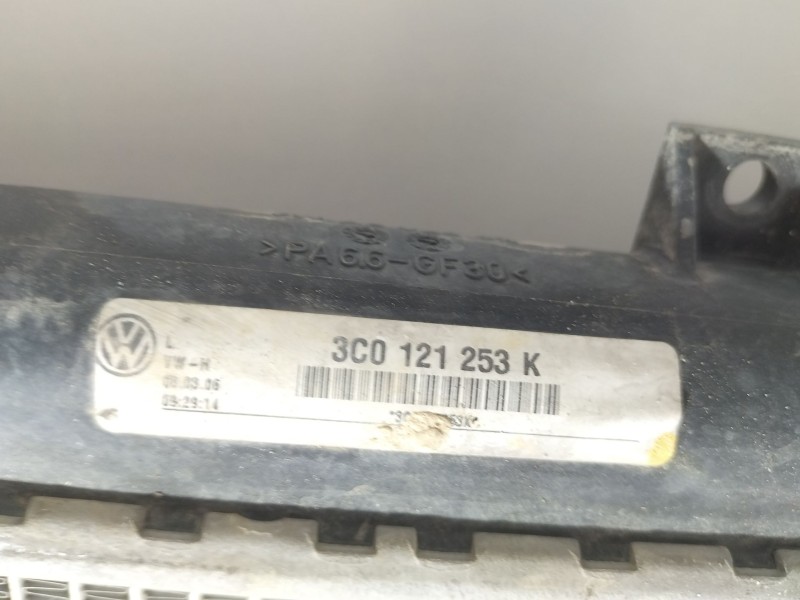 Recambio de radiador agua para volkswagen passat b6 (3c2) 2.0 tdi referencia OEM IAM 3C0121253K  