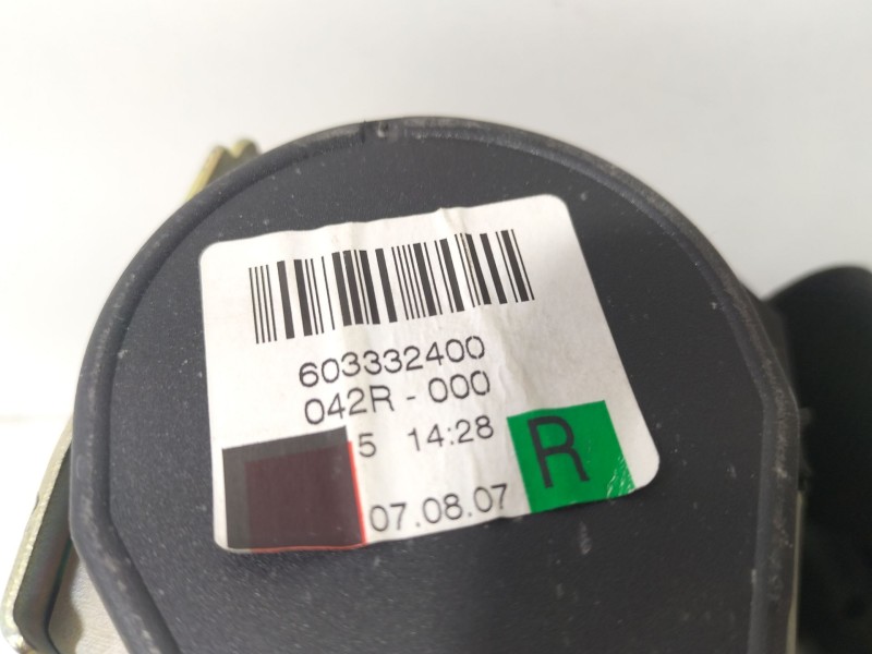 Recambio de cinturon seguridad trasero derecho para mercedes-benz clase b sports tourer (w245) b 180 cdi (245.207) referencia OE