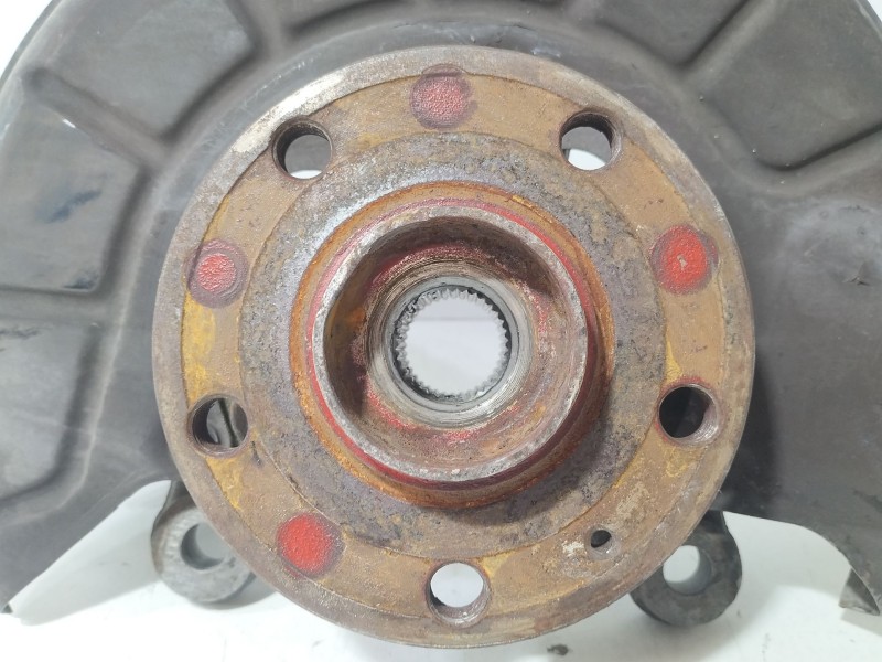 Recambio de mangueta delantera izquierda para seat leon (1p1) 2.0 tdi 16v referencia OEM IAM 1K0407255AA  