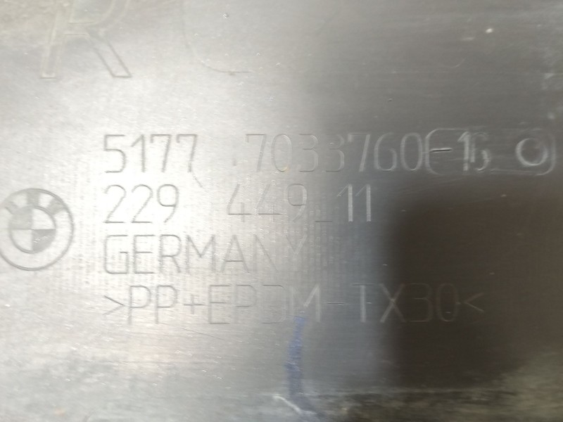 Recambio de moldura para bmw serie 5 berlina (e60) 520d referencia OEM IAM 5177703376016  