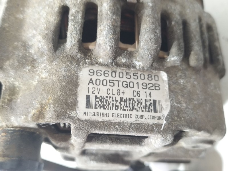 Recambio de alternador para citroën c3 1.1 referencia OEM IAM 9660055080  