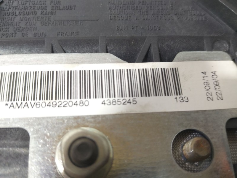 Recambio de airbag delantero izquierdo para nissan terrano ii (r20) 2.7 tdi 4wd referencia OEM IAM 4385245  