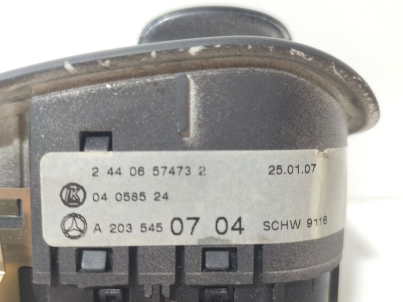 Recambio de mando luces para mercedes-benz clase c coupé (cl203) c 220 cdi (203.708) referencia OEM IAM A2035450704  