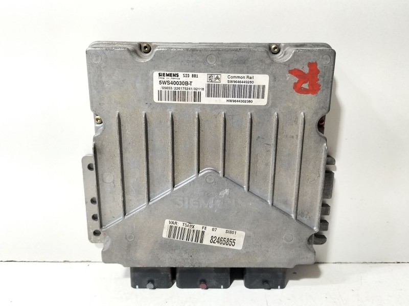 Recambio de centralita motor uce para peugeot 307 break / sw (s1) break xt referencia OEM IAM 5WS40030BT  