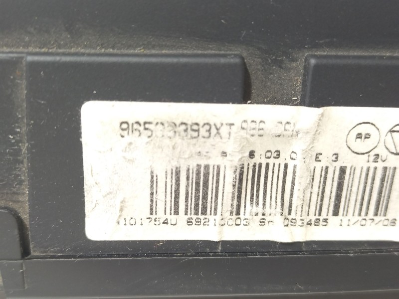 Recambio de mando climatizador para citroën c3 i (fc_, fn_) 1.1 i referencia OEM IAM 96563393XT  