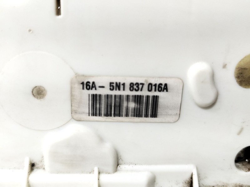Recambio de cerradura puerta delantera derecha para seat ibiza iv sc (6j1, 6p5) 1.4 referencia OEM IAM 5N1837016A  