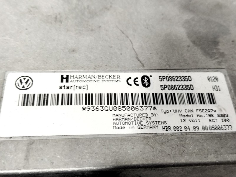 Recambio de modulo electronico para seat ibiza iv sc (6j1, 6p5) 1.4 referencia OEM IAM 5P0862335D  