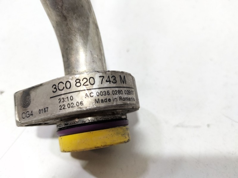 Recambio de tubos aire acondicionado para volkswagen passat b6 (3c2) 2.0 tdi referencia OEM IAM 3C0820743M  