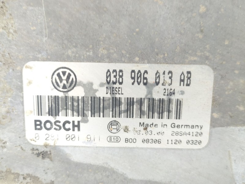 Recambio de centralita motor uce para seat ibiza ii (6k1) 1.9 sdi referencia OEM IAM 038906013AB  