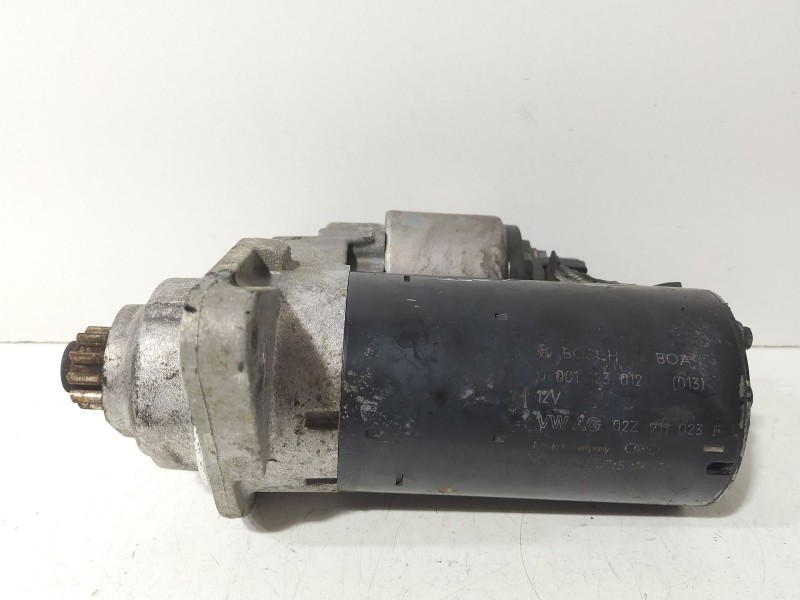 Recambio de motor arranque para seat leon (1p1) 1.9 tdi referencia OEM IAM 02Z911023F  