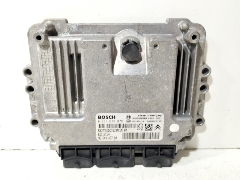 Recambio de centralita motor uce para citroën berlingo multispace (b9) 1.6 hdi 110 referencia OEM IAM 9664843780  